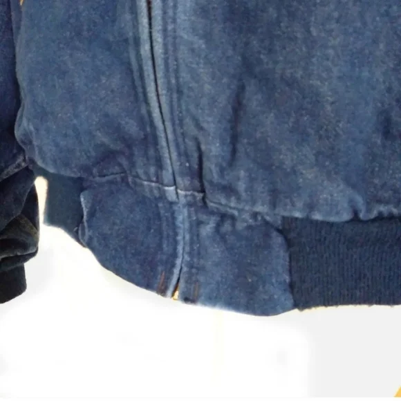 Mens Carhartt Denim Work Jacket - Picture 5 of 8